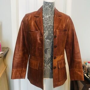 MOSSIMO GENUINE LEATHER JACKET